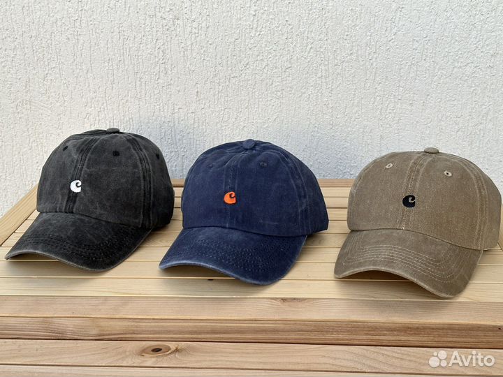 Кепка carhartt бейсболка кархарт вышитое logo