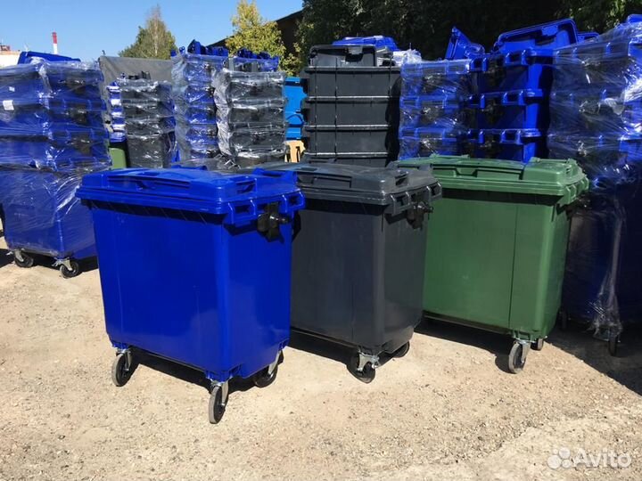 Мусорный контейнер 1100 литров