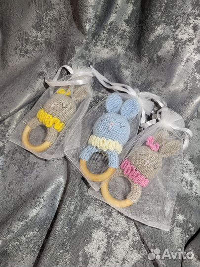 Вязаные игрушки ручной работы