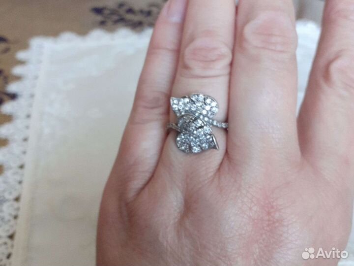 Серебряное кольцо винтаж