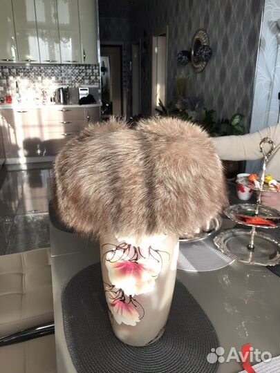 Шапка из песца