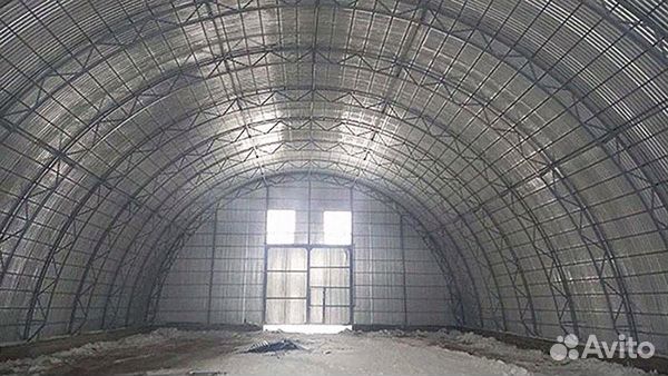 Быстровозводимый арочный ангар