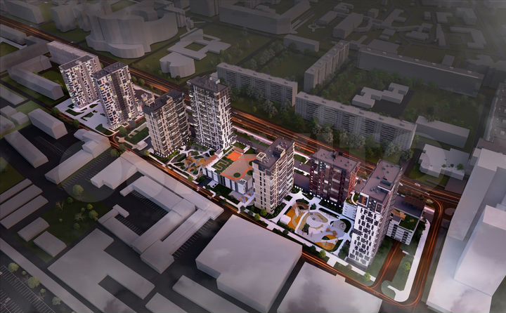 4-к. квартира, 87,6 м², 10/15 эт.