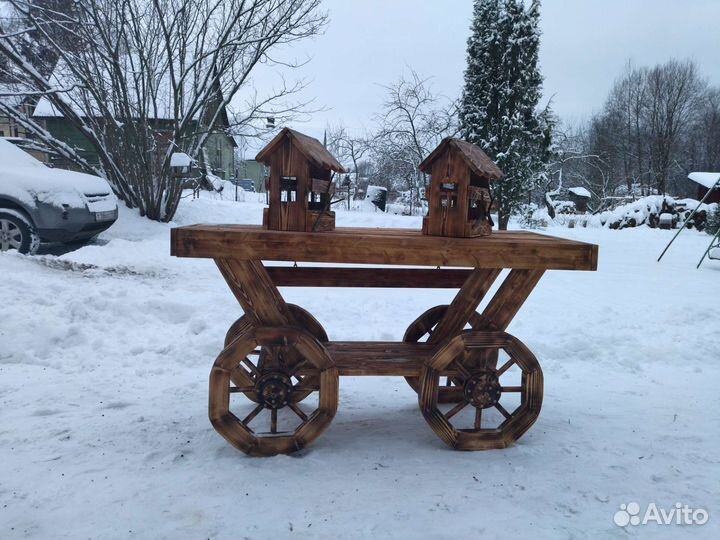 Декоративная телега