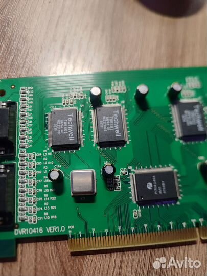 Карта видеозахвата (на 16 камер)