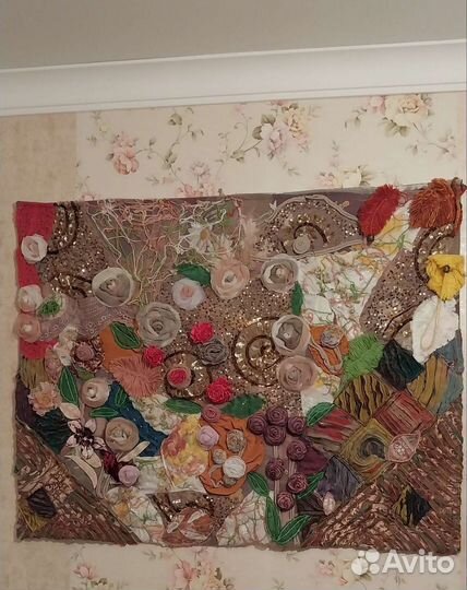 Панно текстильное