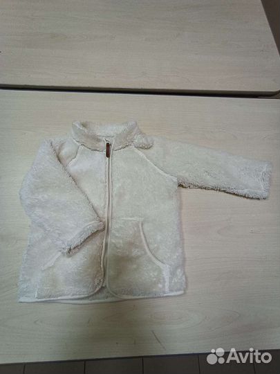 Меховая кофта h&m