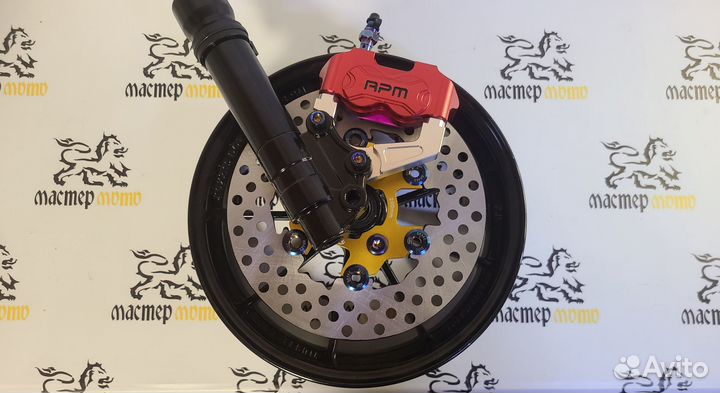 Увеличенные тормоза Yamaha Jog 2t