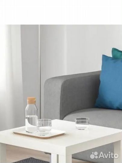 Журнальный столик IKEA белый