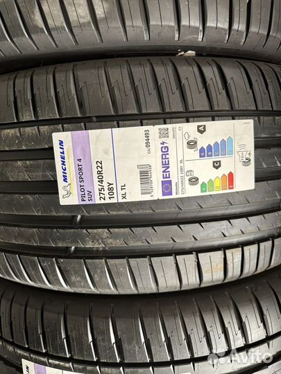 Michelin Pilot Sport 4 SUV 275/40 R22