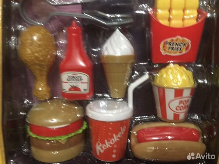 Набор продуктов игрушки