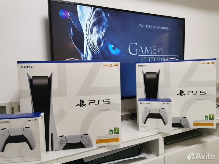 Sony PlayStation 5 (новые) с дисководом 3 рев-я