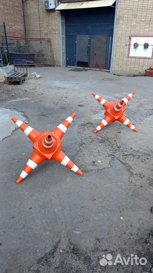 Дорожные конусы с утяжелителями