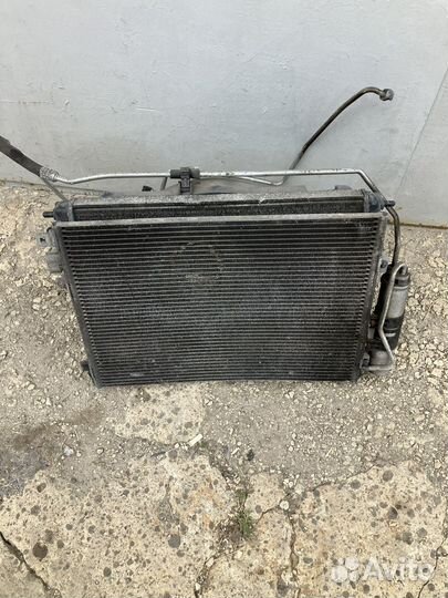 Кассета радиаторов рено логан 1 сандеро