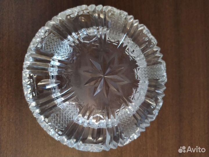 Хрустальная пепельница/Германия