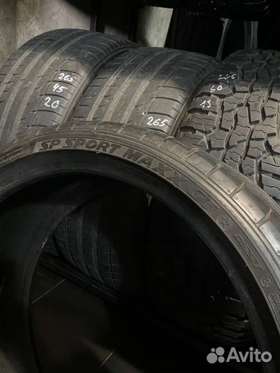 Dunlop SP Sport Maxx GT 245/35 R20 и 275/30 R20 95Y