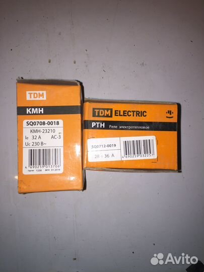 Контактор/ реле электротепловое