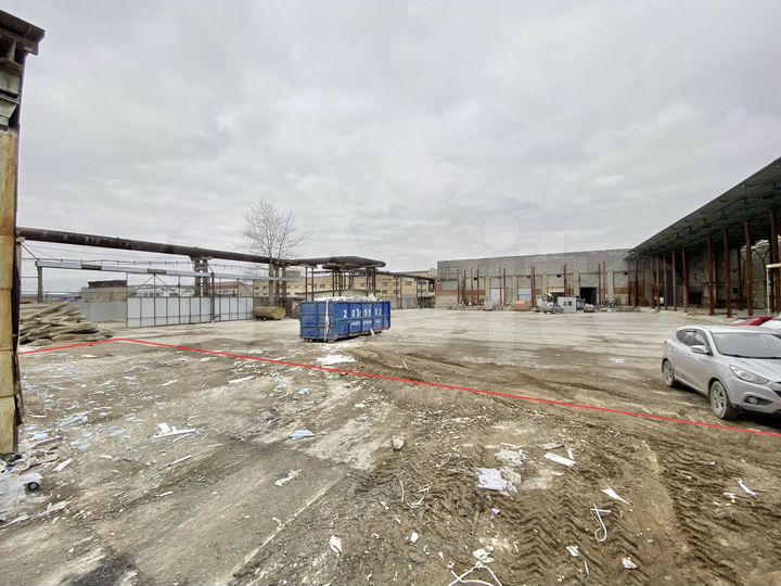 Отличная бетонная площадка, 200 м2