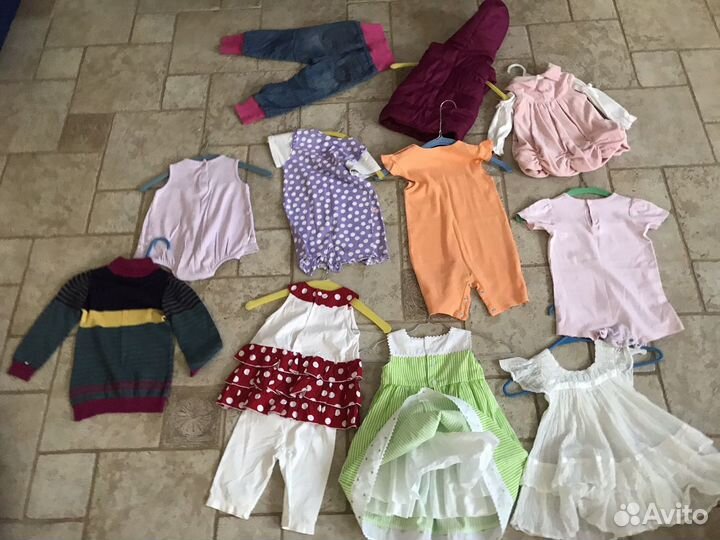 Одежда для девочки 1-2 года