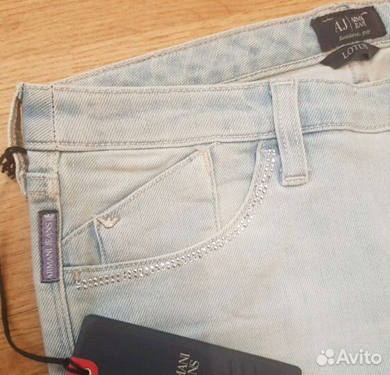 Джинсы Armani Jeans новые 24, 25, 26, 27