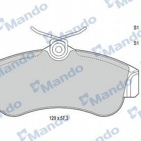 MBF015726 Колодки тормозные дисковые перед