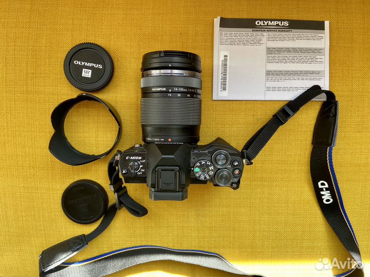 Olympus OM D E m10 mark iii zoom kit + сумка