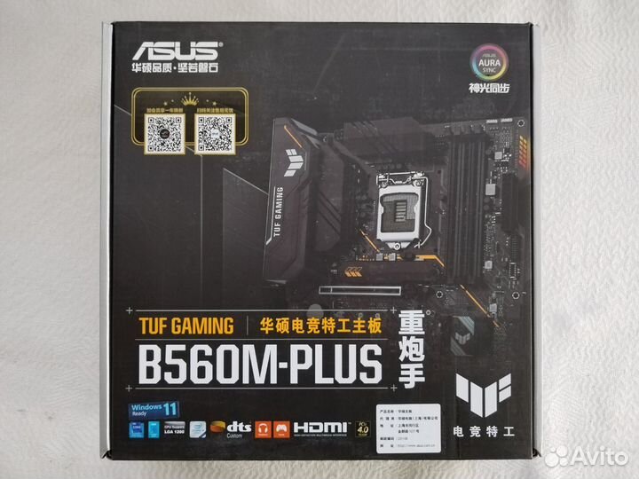 Материнская плата asus B560m