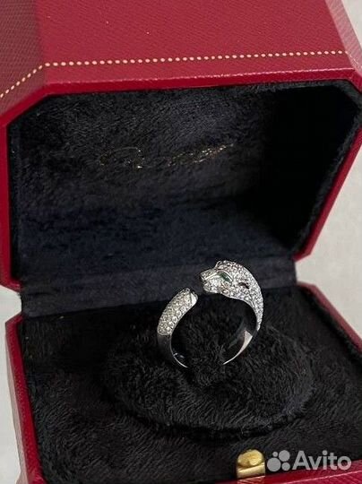Cartier panthere кольцо золотое 585 probe