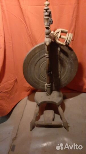 Прялка деревянная старинная
