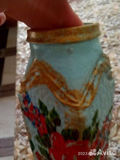 Декупажная банка