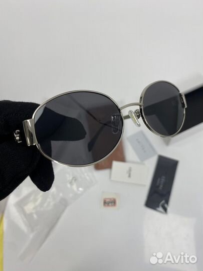 Очки Celine серебро