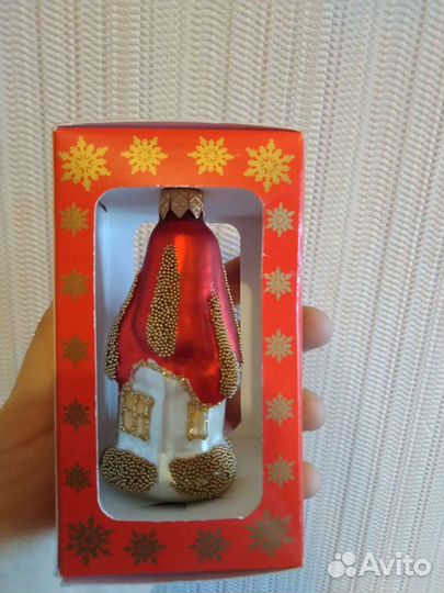 Игрушки на ёлку, стеклянные