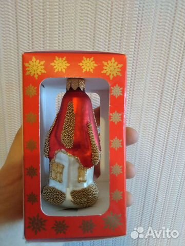 Игрушки на ёлку, стеклянные