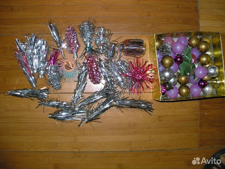 Новогодние игрушки времён СССР