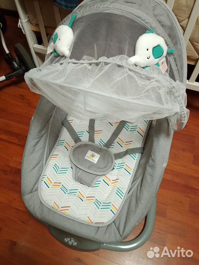 Шезлонг детский для новорожденных электрический