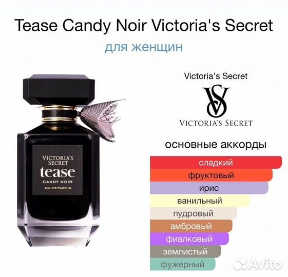 Духи Tease Candy Noir Victoria's Secret