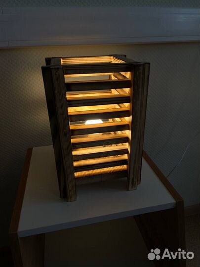 Светильник настольный обожжённый