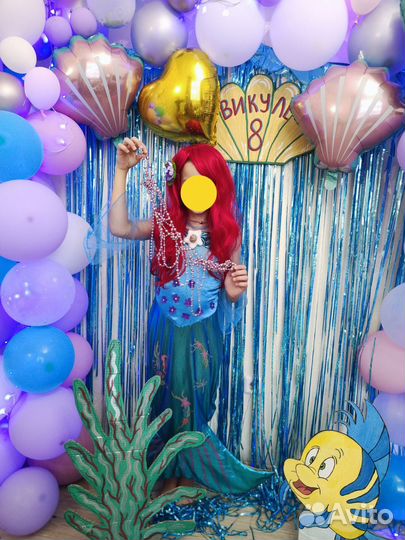 Костюм Русалочки с париком