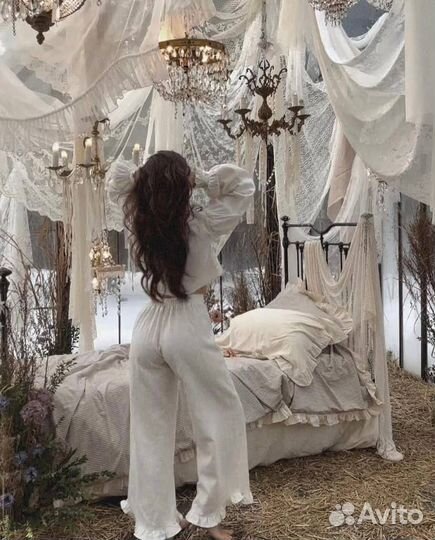 Костюм двойка женский лен