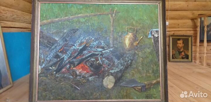 Картина Костер