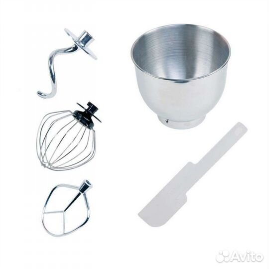 Планетарный миксер новый 600 Вт, 4,2 л