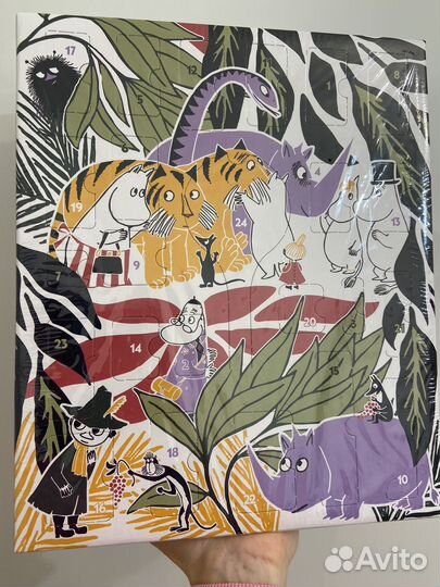 Адвент календарь moomin Тролли фигурки 2023/24