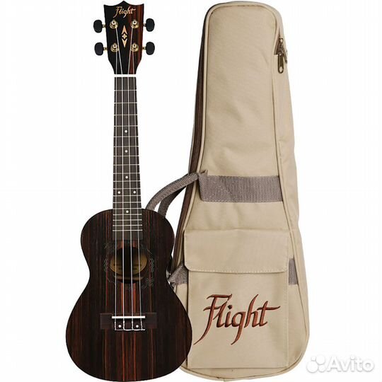 Укулеле концертная Flight DUC 460 amara с чехлом