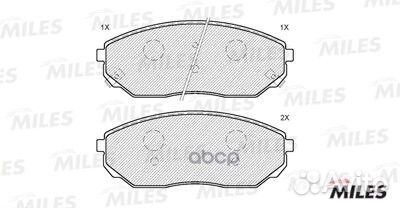 Колодки тормозные передние (без датчика) (Смесь