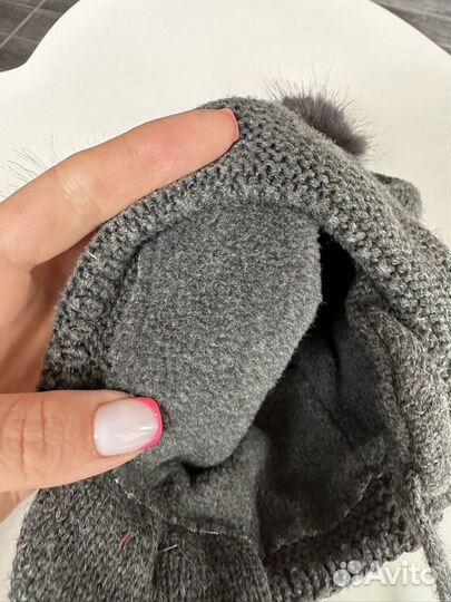 Комплект шапка, шарф