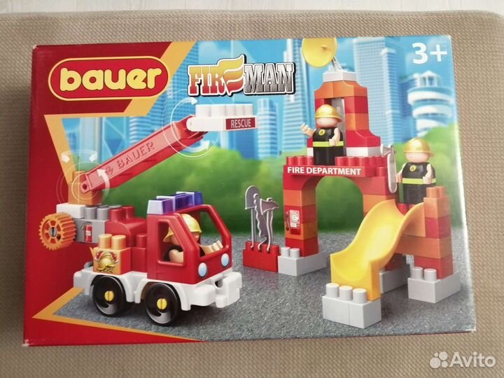 Конструкторы Fisher Price и Bauer