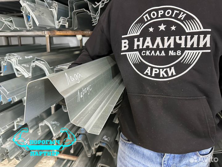 Левый кузовной Порог LADA Largus