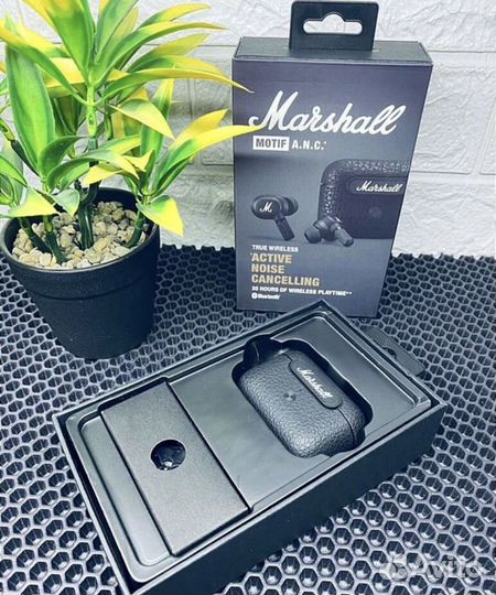 Блютуз наушники Marshall Motif anc