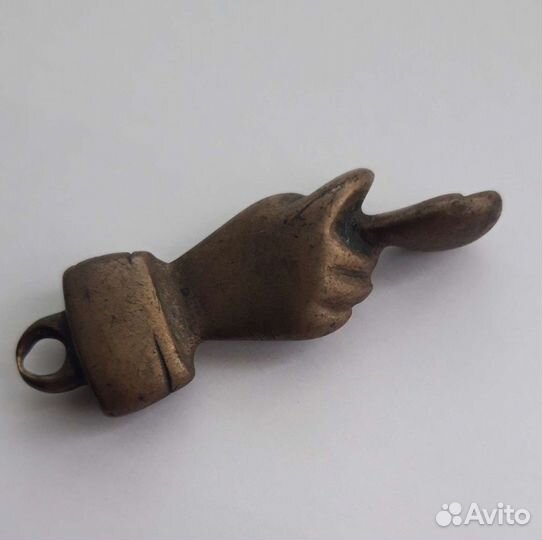 Брелок фига/дуля/кукиш раритет