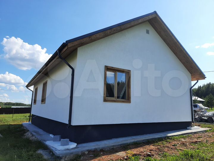 Коттедж 105,3 м² на участке 10 сот.